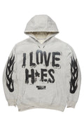 Banyan Heather Grey Distressed Graphic Hoodie - image 1