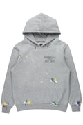 Rockstar Art Dist. Heather Grey Graphic Hoodie - image 1