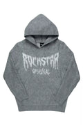 Andros Grey Graphic Knitted Hoodie - image 1