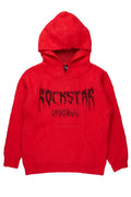 Andros Red Graphic Knitted Hoodie - image 1