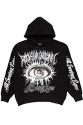 All Seeing Eyes Black Graphic Hoodie - image 1