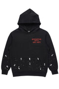 Raffer Black/Red Graphic Hoodie - image 1