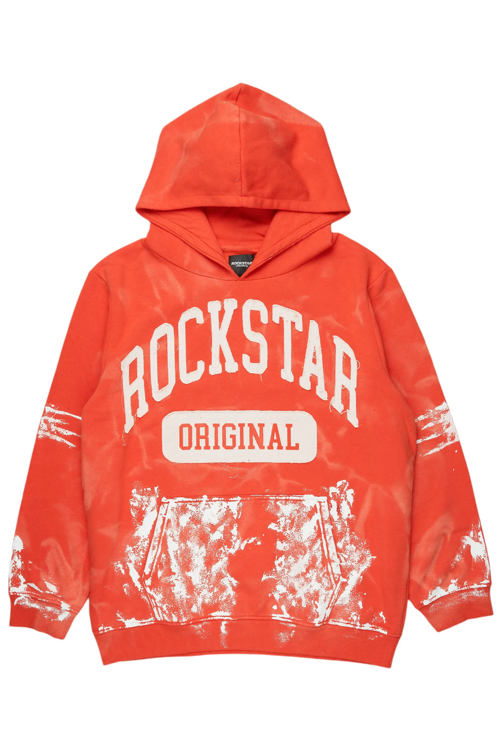 Karlo Orange Graphic Painter Hoodie - image 1