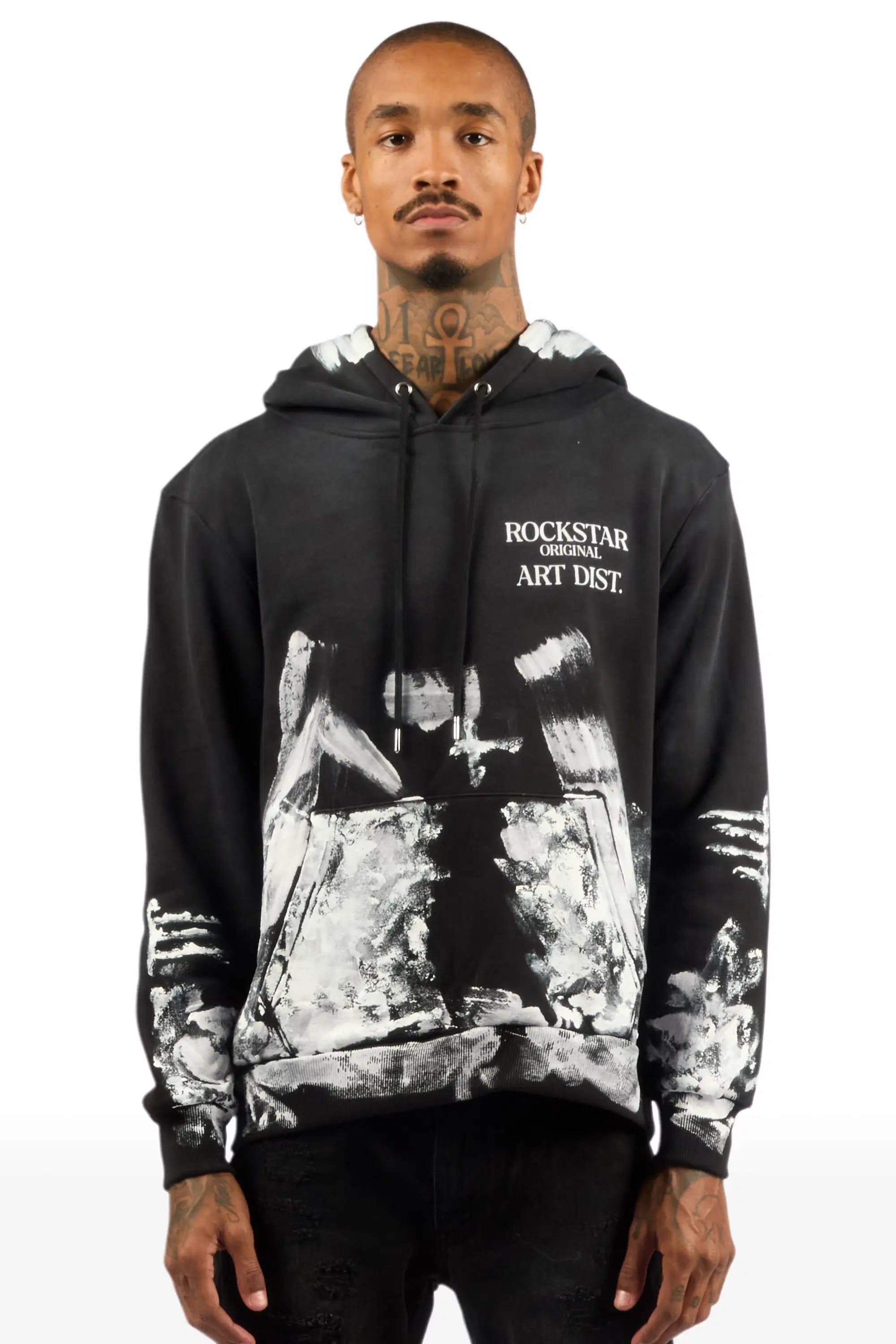 Filip Black Graphic Hoodie - image 2