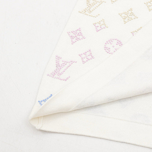 Louis Vuitton Monogram Crystal Gradient Knit Short Sleeve Top