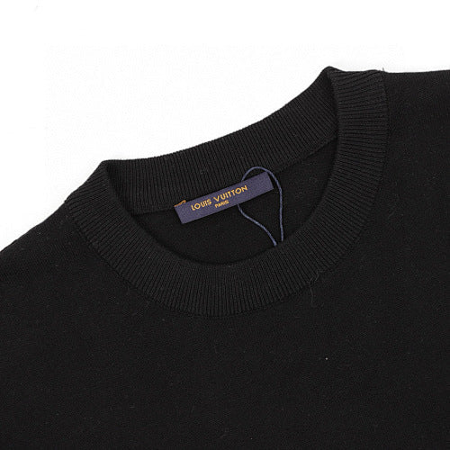 Louis Vuitton Monogram Crystal Gradient Knit Short Sleeve Top