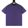 Louis Vuitton LV Monogram Jacquard Knit Short-Sleeve T-Shirt