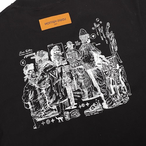 Louis Vuitton Staff Exclusive Puff Print Short-Sleeve T-Shirt