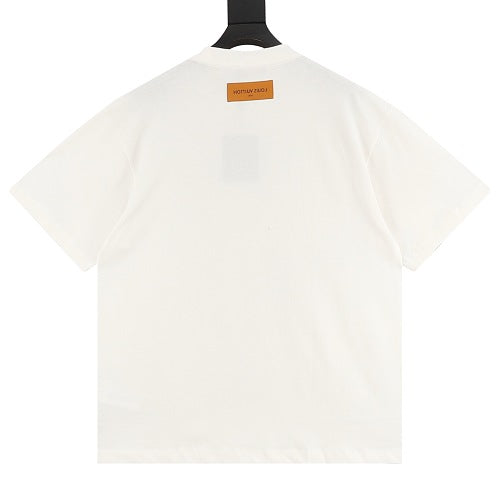 Louis Vuitton Damier Jacquard LV Lovers Patch Pocket T-Shirt