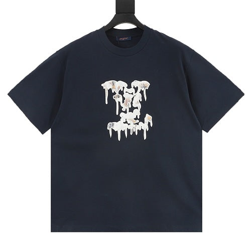 Louis Vuitton SS26 Melting Monogram Embroidered T-Shirt