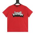 Louis Vuitton Letter Ghost Jacquard Knit T-Shirt