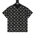 Louis Vuitton Allover Sketch Logo Print Short Sleeve T-Shirt