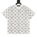 Louis Vuitton Allover Sketch Logo Print Short Sleeve T-Shirt